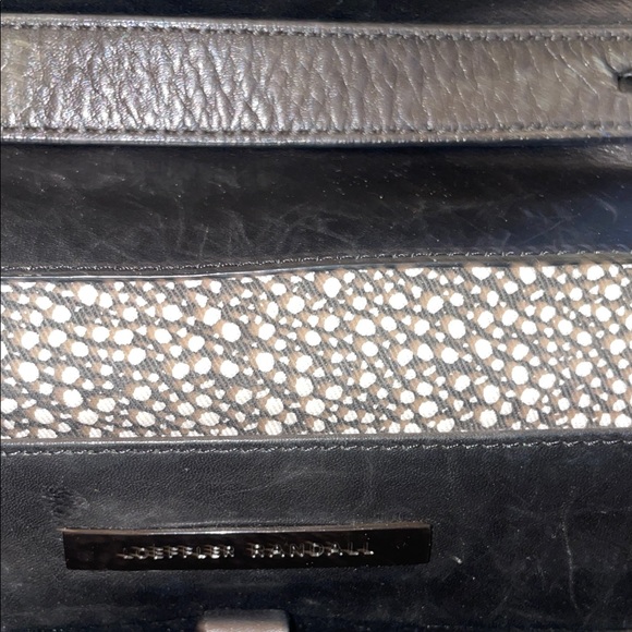 Loeffler Randall Black Studded Crossbody Bag - Picture 4 of 15